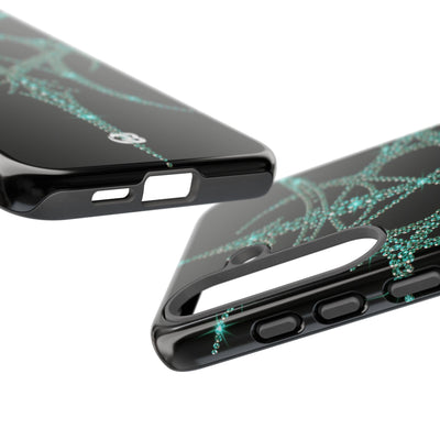 Teal Cyber Sigil · Tough Phone Case for Samsung · Teal