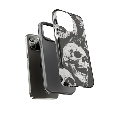 Punk Skull Riot · Tough Phone Case for iPhone · Black