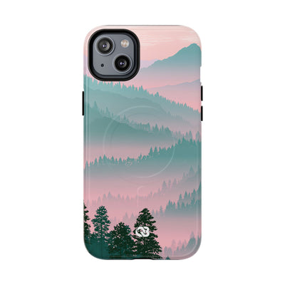 Alpine Horizon · Tough 2.0 Magnetic Phone Case for iPhone · Green