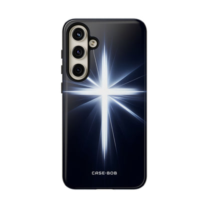 Glowing Crossburst Samsung S24 Plus Case - Tough