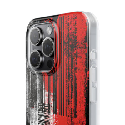 Distorted Barcode · Lite Phone Case for iPhone ·  Black