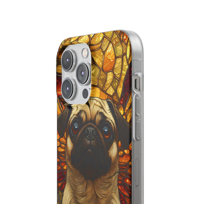 Amber Pug Divinity · Soft Case for iPhone