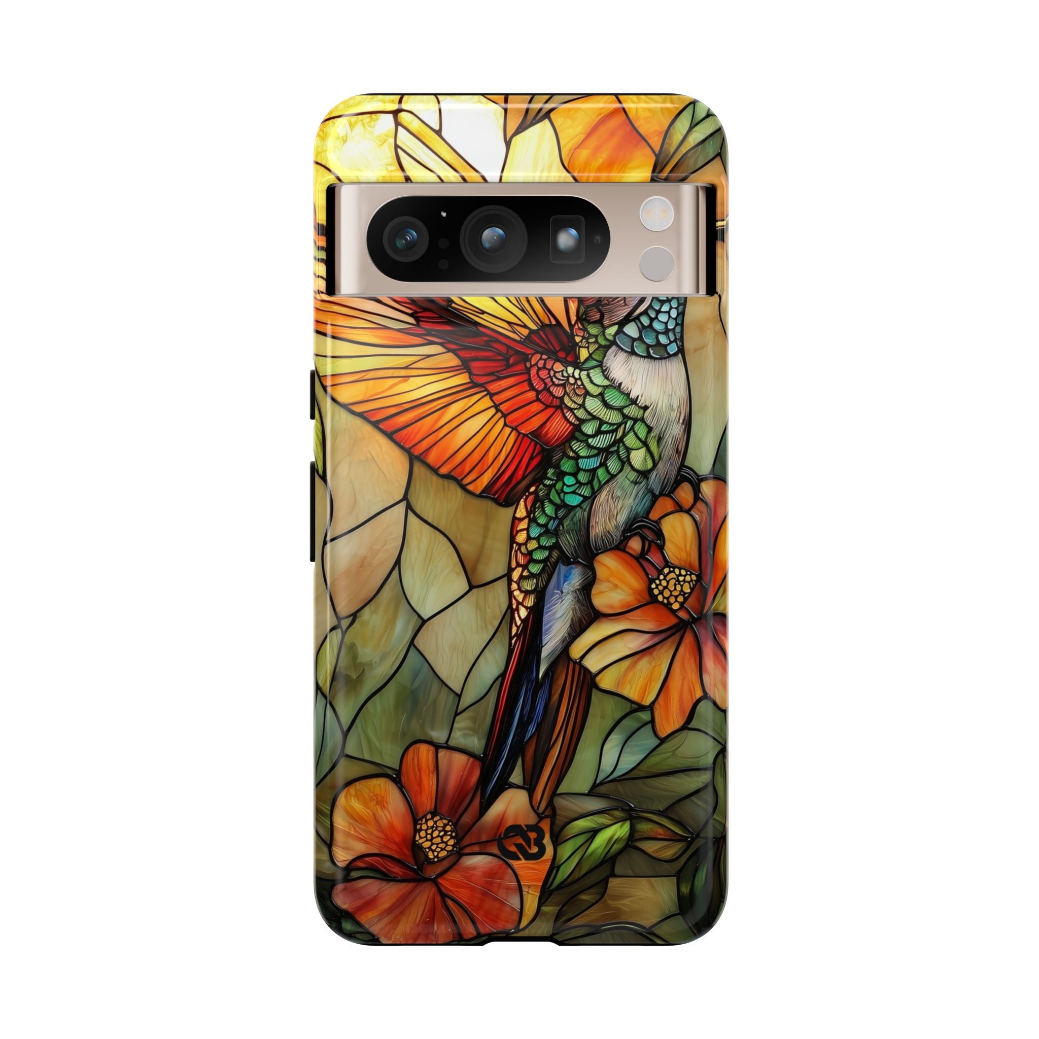 Amber Glass Hummingbird · Tough Phone Case for Google Pixel