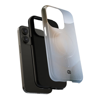 White Tough 2.0 Magsafe Phone Case for iPhone - Frosted Ribbed Sphere