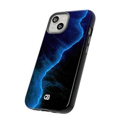 Electric Azure Drift · Tough Phone Case for iPhone · Blue