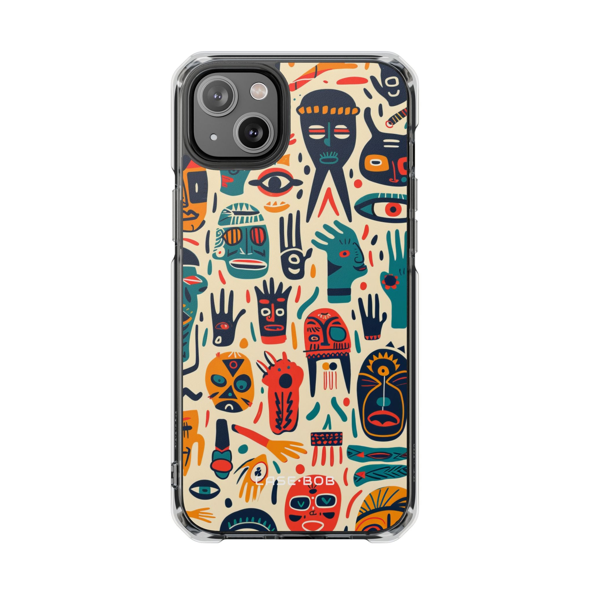 Vivid Faces iPhone 14 Plus Case - Impact