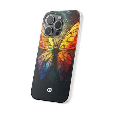 Shattered Prism Butterfly · Soft Phone Case for iPhone
