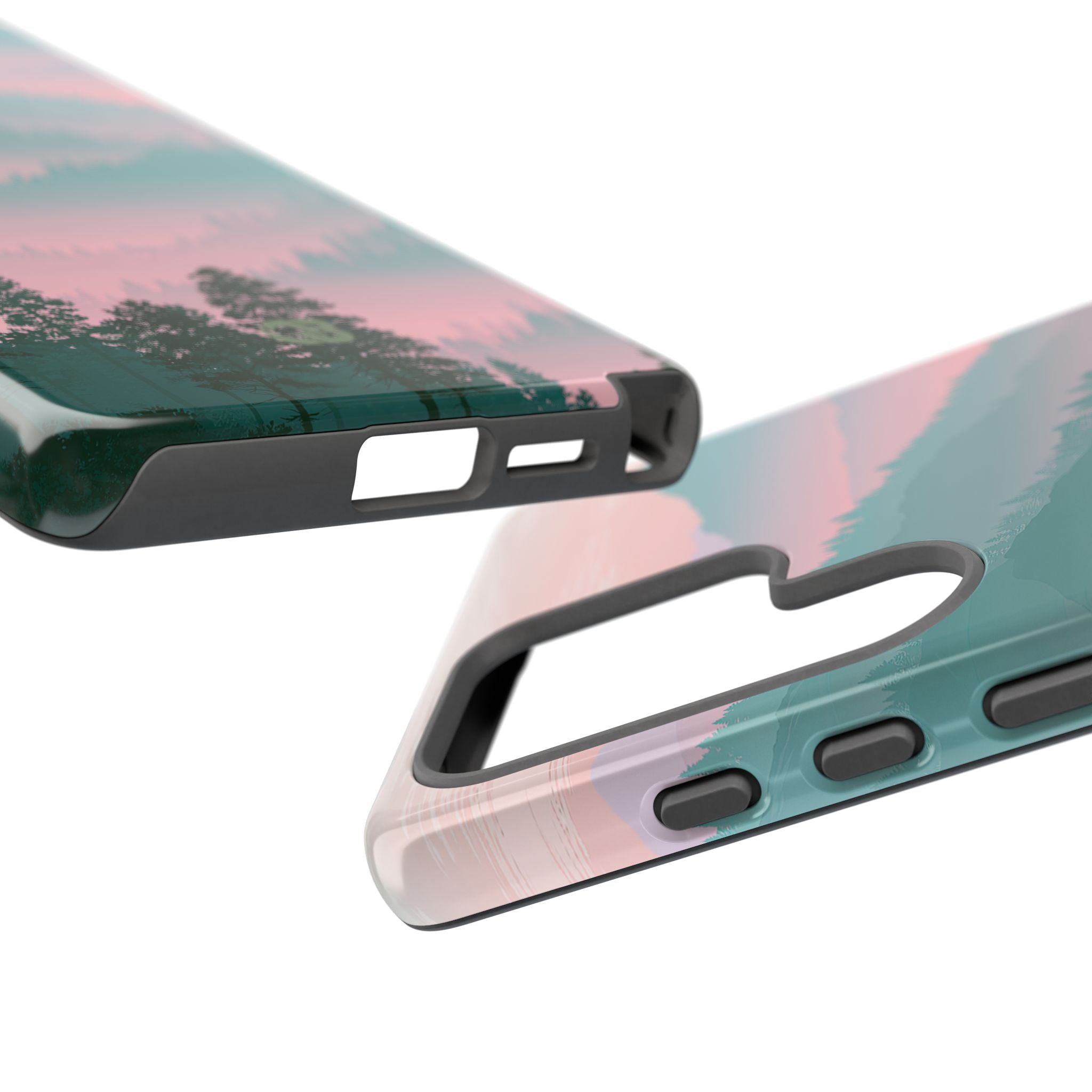 Teal Tough Phone Case for Samsung - Alpine Mist Teal