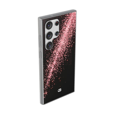 Rose Digital Cascade · Lite Phone Case for Samsung · Pink