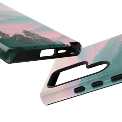 Teal Tough Phone Case for Samsung - Alpine Mist Teal
