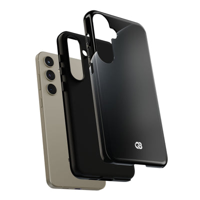 Black Tough Phone Case for Samsung - Obsidian Lunar Arch