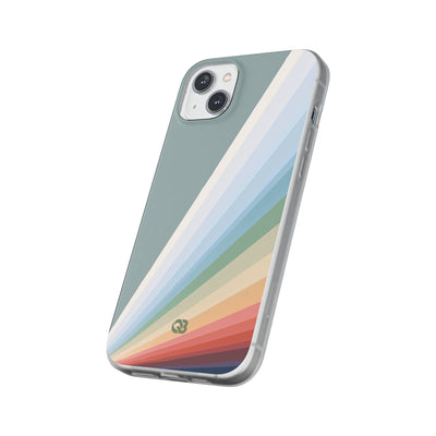 Green Lite Phone Case for iPhone - Sage Prism Beam