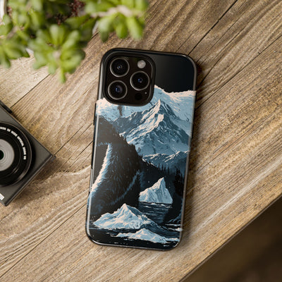 Nordic Arctic Bear · Tough Phone Case for iPhone · Black