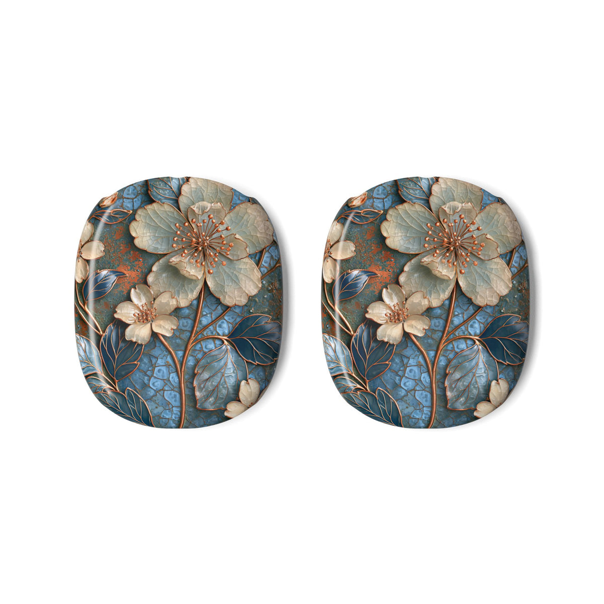 Gilded Blossom Reverie · Hard Case for AirPods Max · Teal