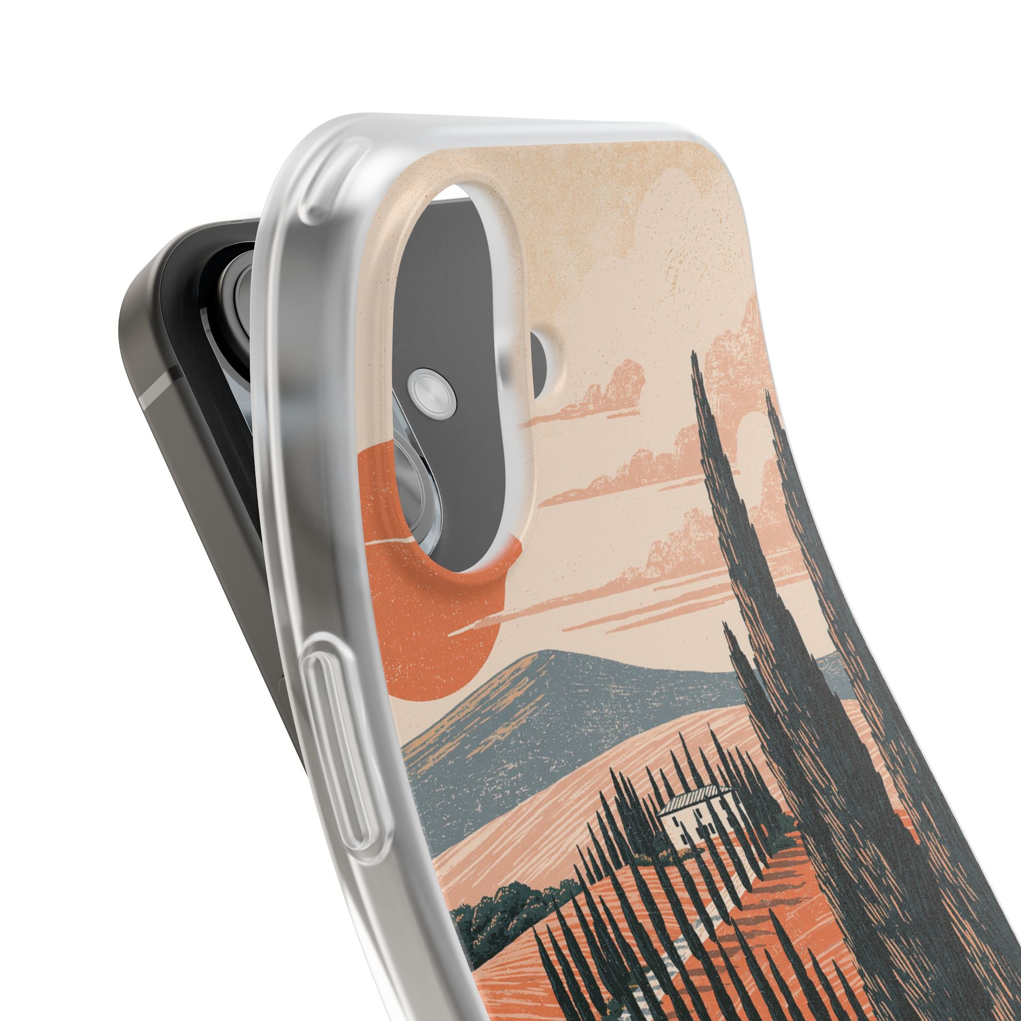 Orange Lite Phone Case for iPhone - Terracotta Ridge Trail
