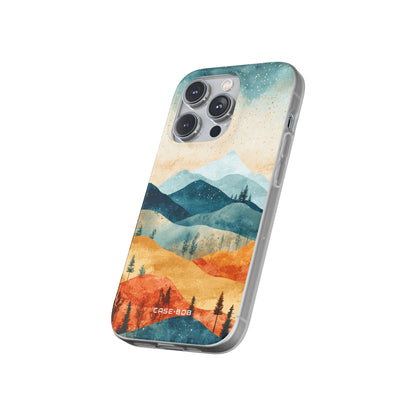 Moonlit Mountains iPhone 14 Pro Case - Soft