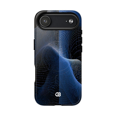 Blue Tough 2.0 Magsafe Phone Case for iPhone - Electric Blue Flux