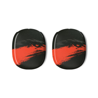 Crimson Raptor Noir · Hard Case for AirPods Max · Black