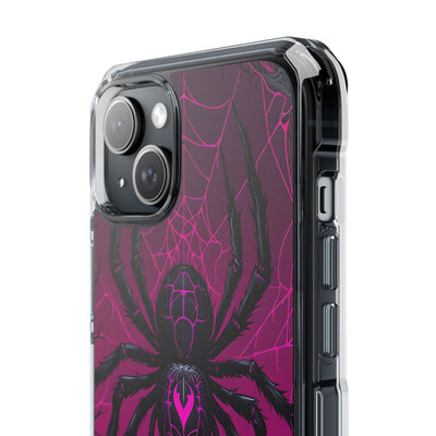 Obsidian Neon Widow · Impact Custodia per iPhone · Magsafe
