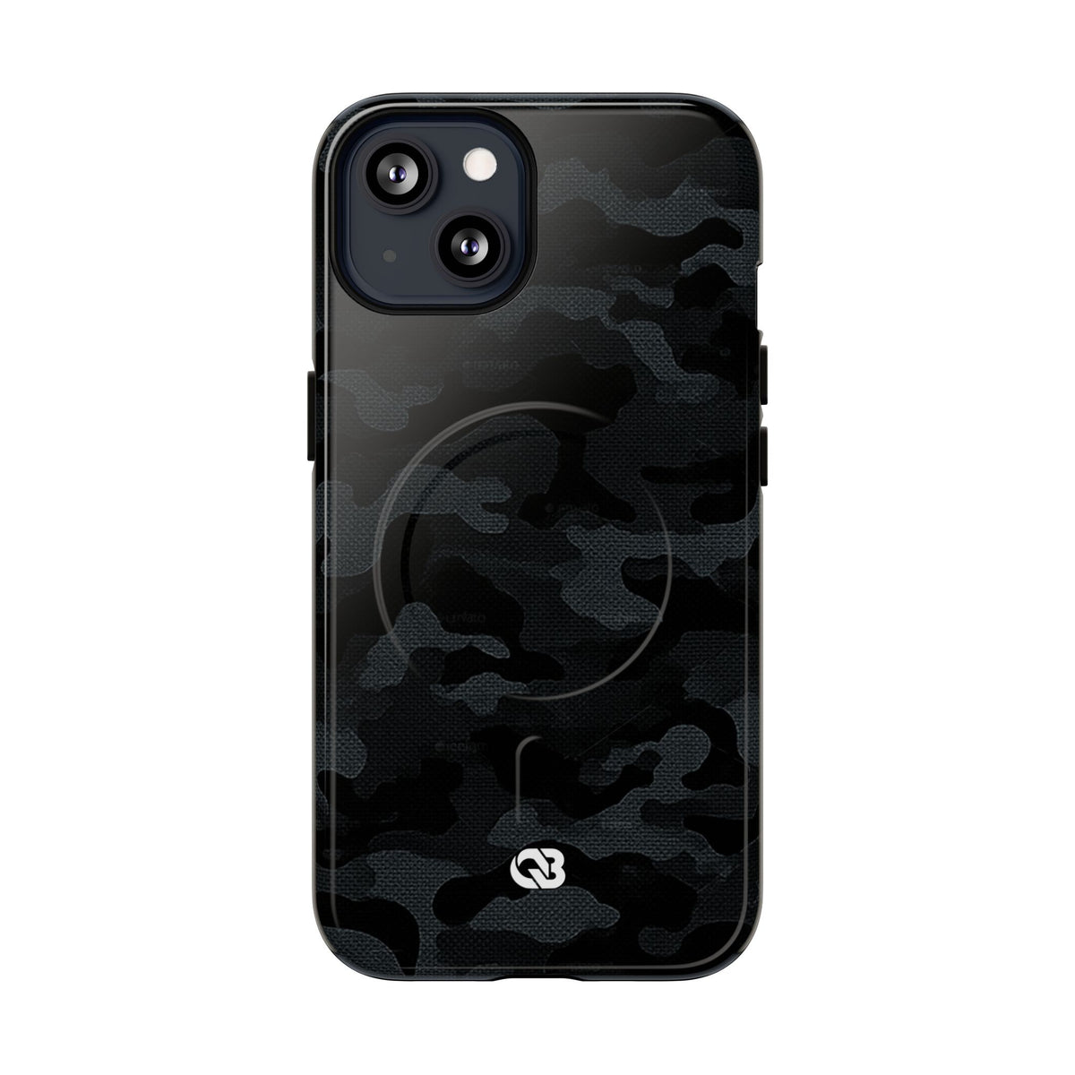 Blackout Urban Camo · Tough 2.0 Magnetic Phone Case for iPhone · Black