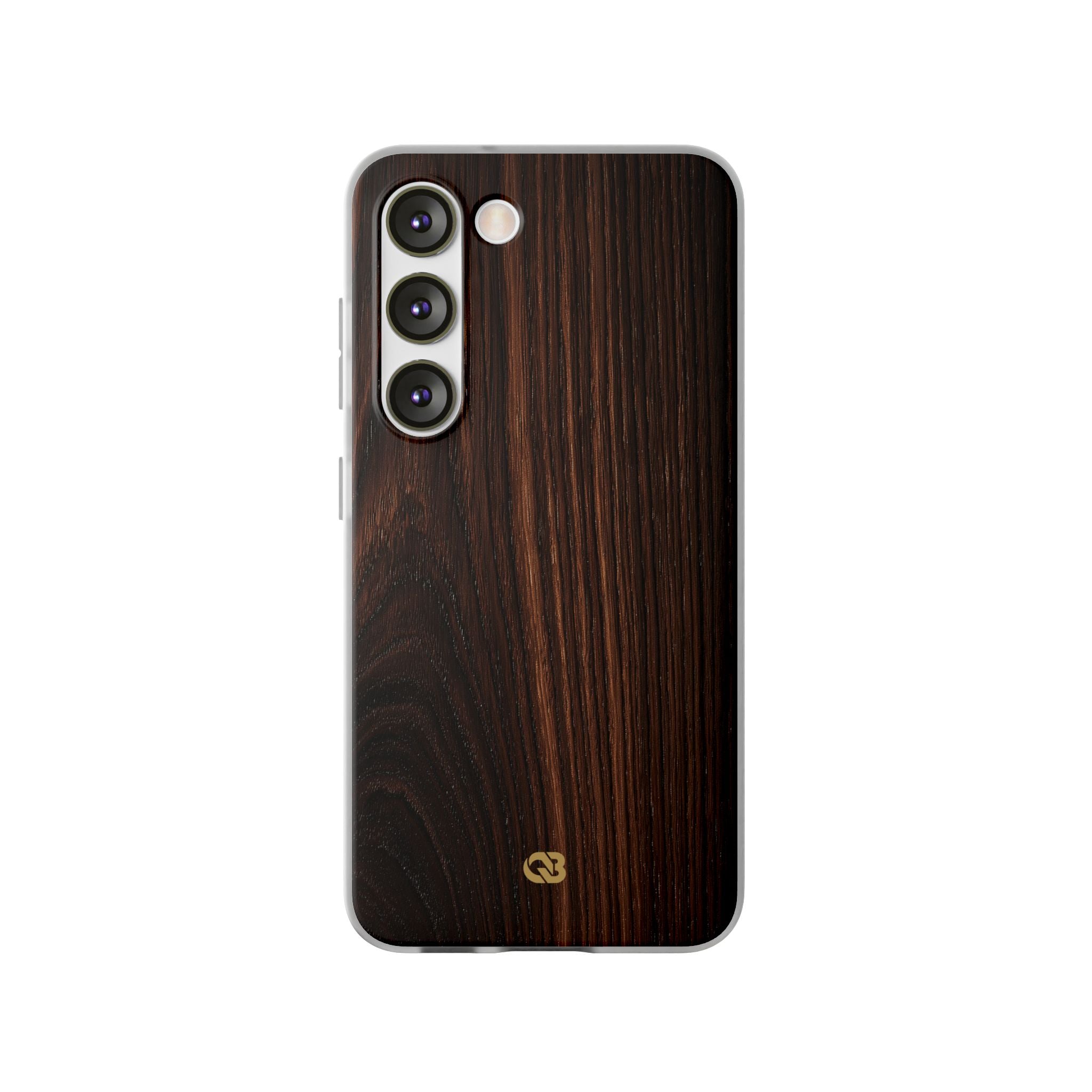 Brown Lite Phone Case for Samsung - Burnished Mahogany Grain