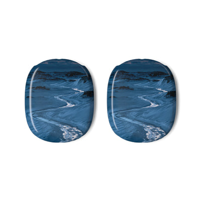 Arctic Moon Drift · Hard Case for AirPods Max · Blue