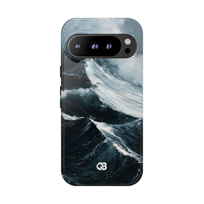 Nordic Swell · Tough Phone Case for Pixel ·  Blue