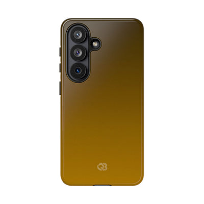 Gold Tough Phone Case for Samsung - Scorched Gold Haze