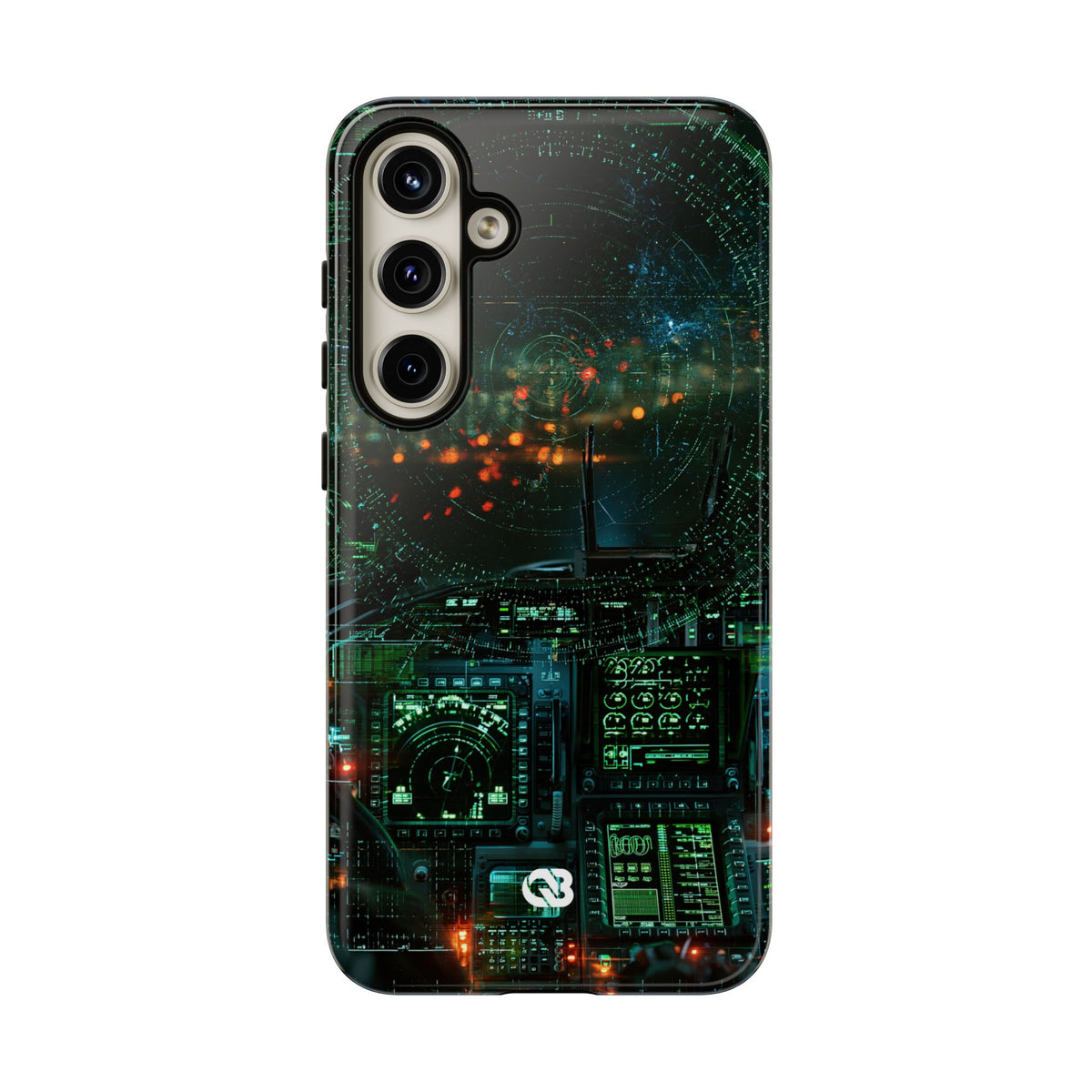 Tactical Avionics HUD · Tough Phone Case for Samsung · Green