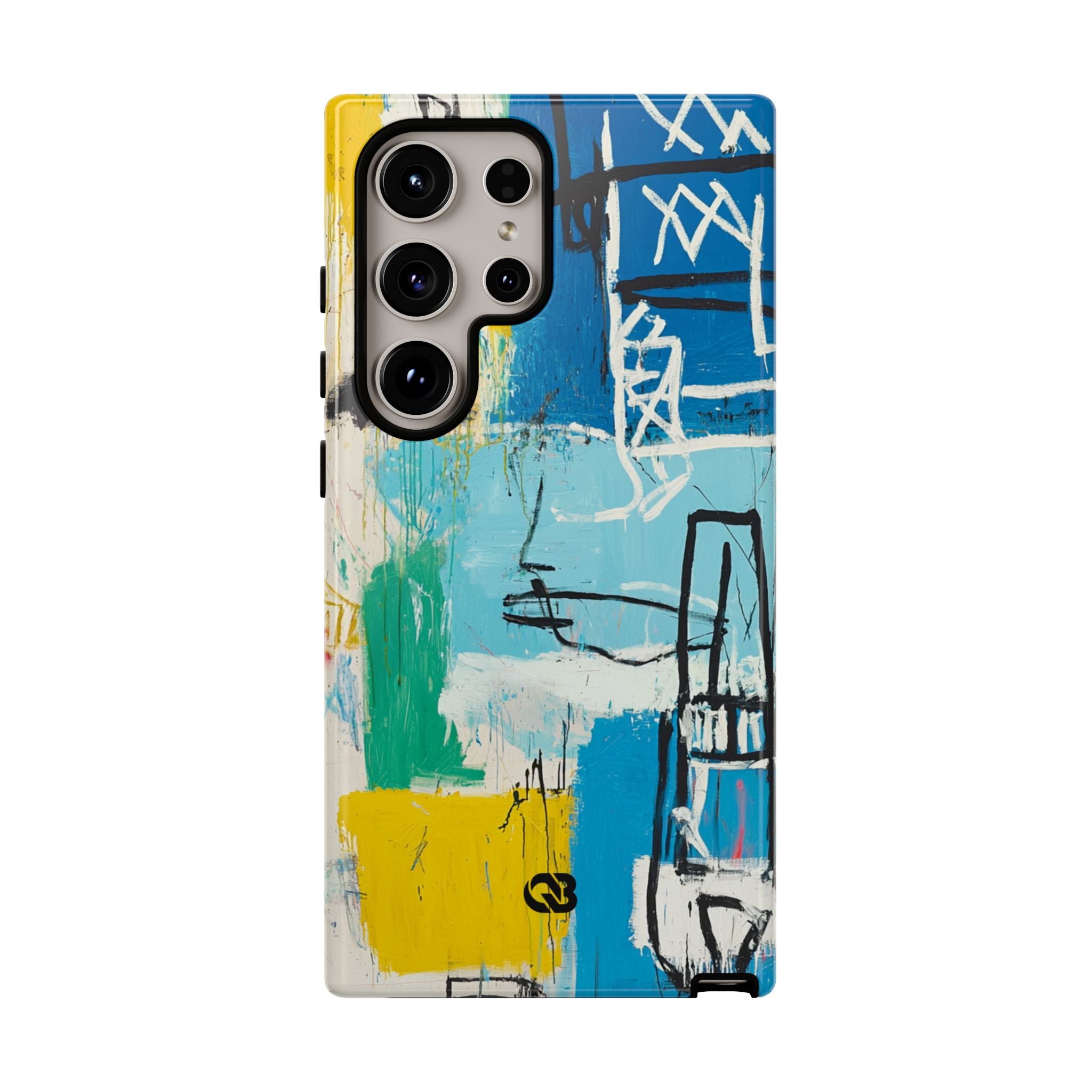 Azure Urban Scribble · Tough Phone Case for Samsung