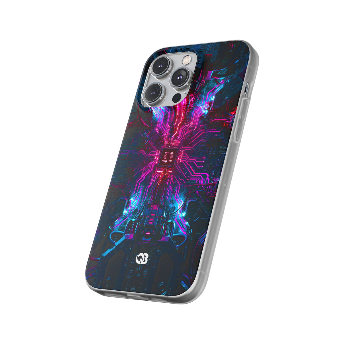 Neural Circuit Core · Lite Phone Case for iPhone ·  Black