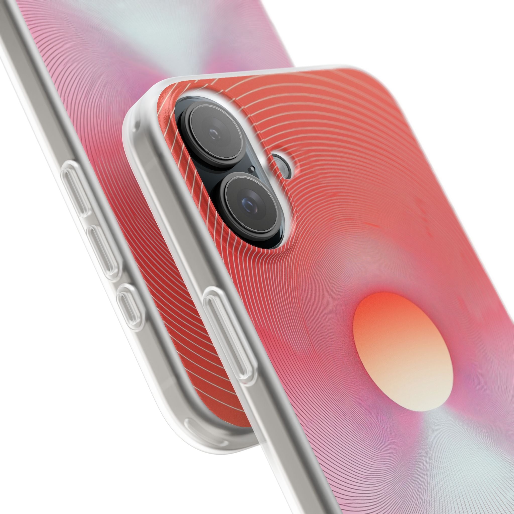 Orange Portal iPhone 16 Plus Case - Soft