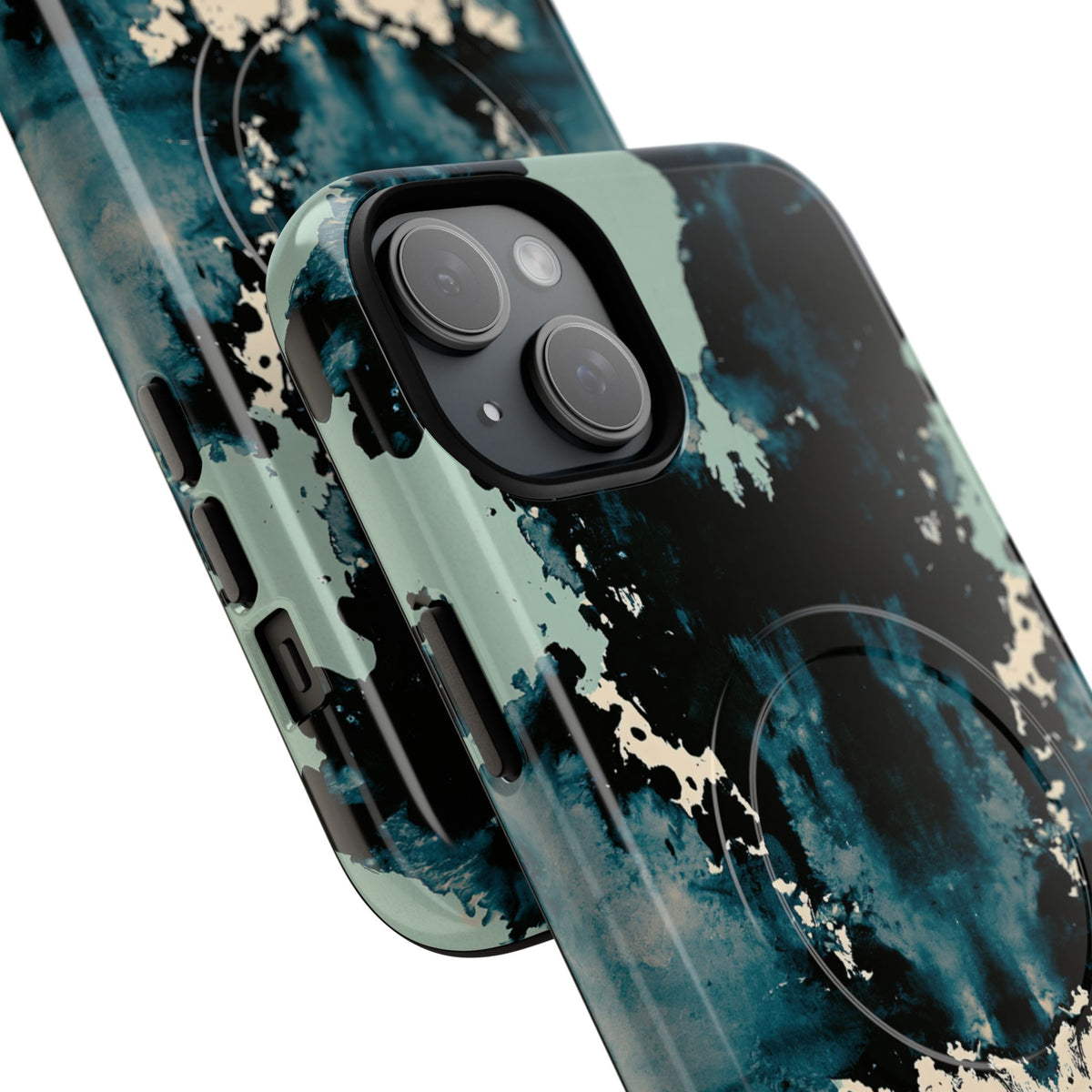 Rorschach Ink Void · Tough 2.0 Magnetic Phone Case for iPhone · Black