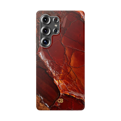 Amber Embrace · Lite Phone Case for Samsung · Brown