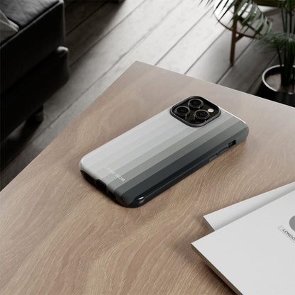 Gradient Bands iPhone 14 Pro Max Case - Tough