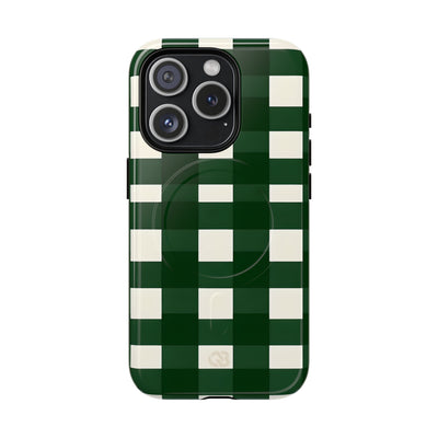 Hunter Green Plaid · Tough+ Phone Case for iPhone · Magsafe