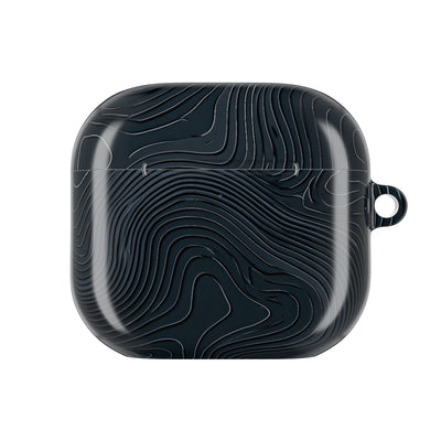 Obsidian Elevation · Hard Case for AirPods & AirPods Pro · Black