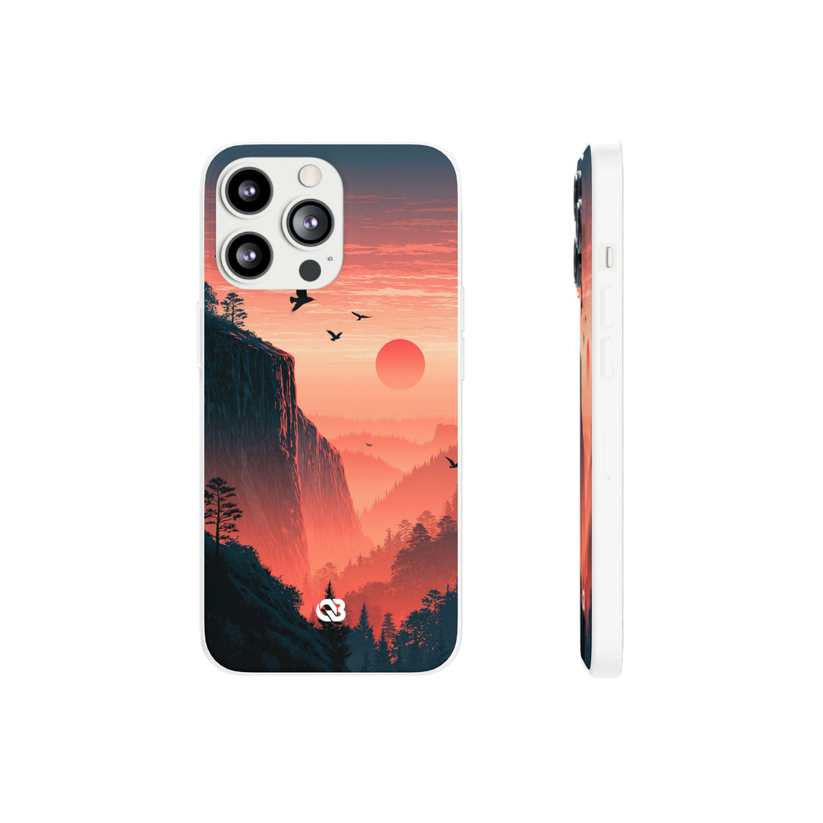 Canyon Dusk · Lite Phone Case for iPhone ·  Orange