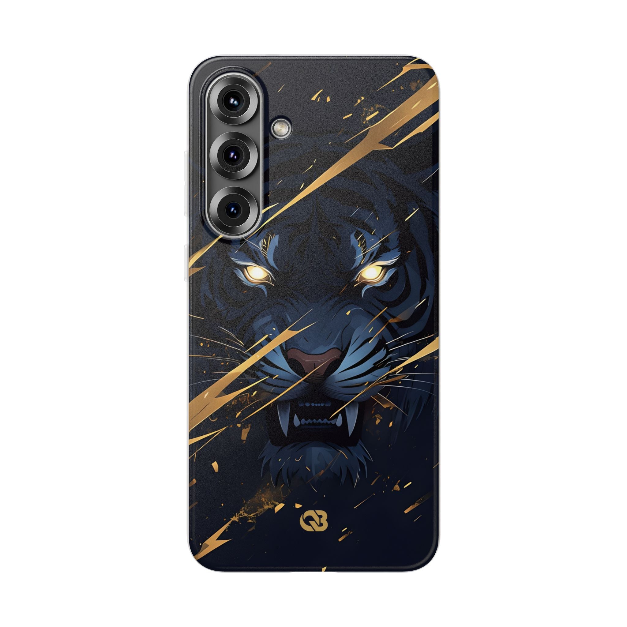 Obsidian Gold Predator · Soft Phone Case for Samsung