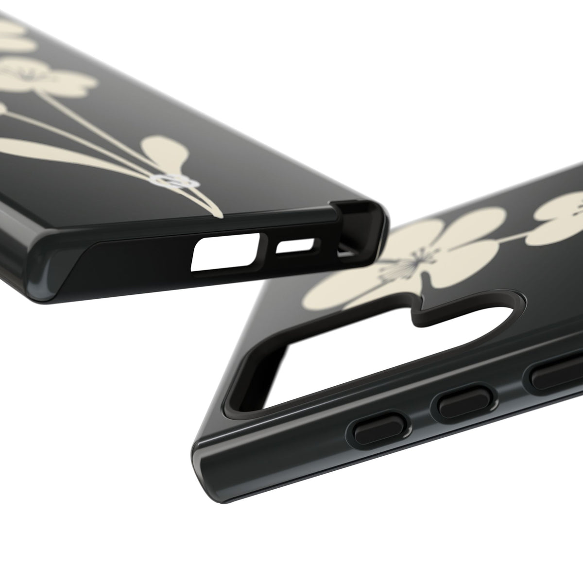 Nordic Blossom · Tough Phone Case for Samsung · Black