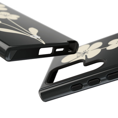 Nordic Blossom · Tough Phone Case for Samsung · Black