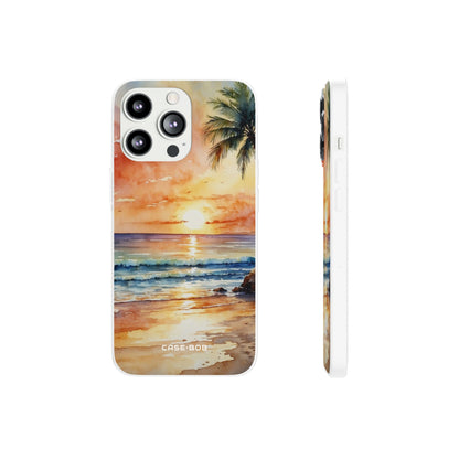 Sunset Palm iPhone 13 Pro - Mjuk