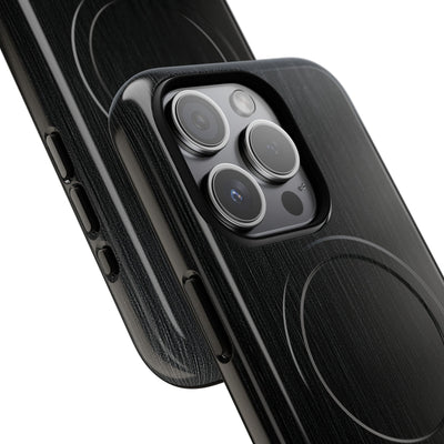 Black Tough 2.0 Magsafe Phone Case for iPhone - Brushed Obsidian Slate