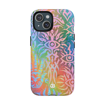 Chromatic Mystic Sigil · Tough 2.0 Magnetic Phone Case for iPhone · Blue