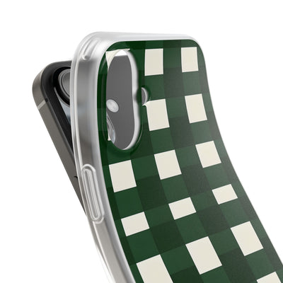 Hunter Green Plaid · Soft Handyhülle für iPhone