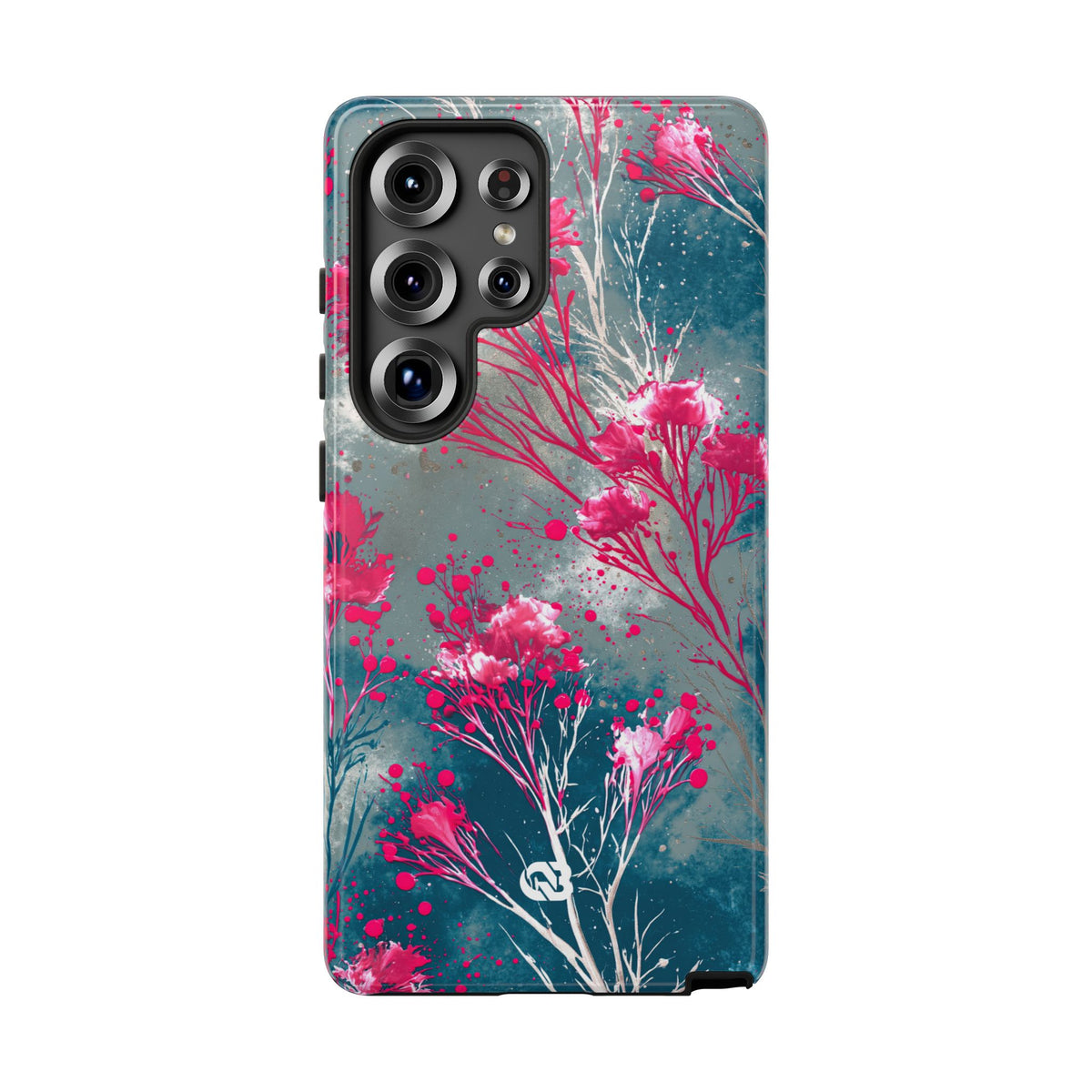 Cyber Blossom · Tough Phone Case for Samsung · Teal