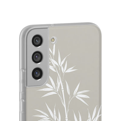 Beige Lite Phone Case for Samsung - Sandstone Bamboo Stalks