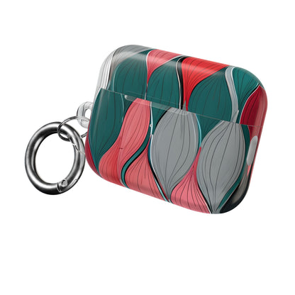 Leaf Spiral Pink - AirPods Case