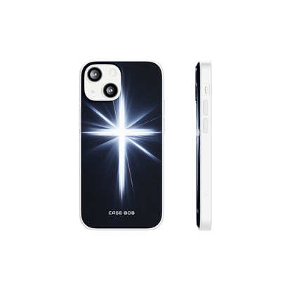 Glowing Crossburst iPhone 13 mini Case - Soft