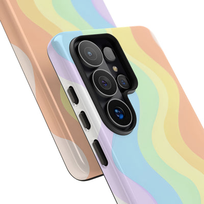 Pastel Ripple Flow · Custodia Tough per Samsung